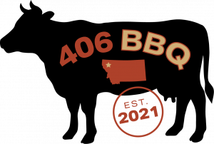 406 BBQ logo